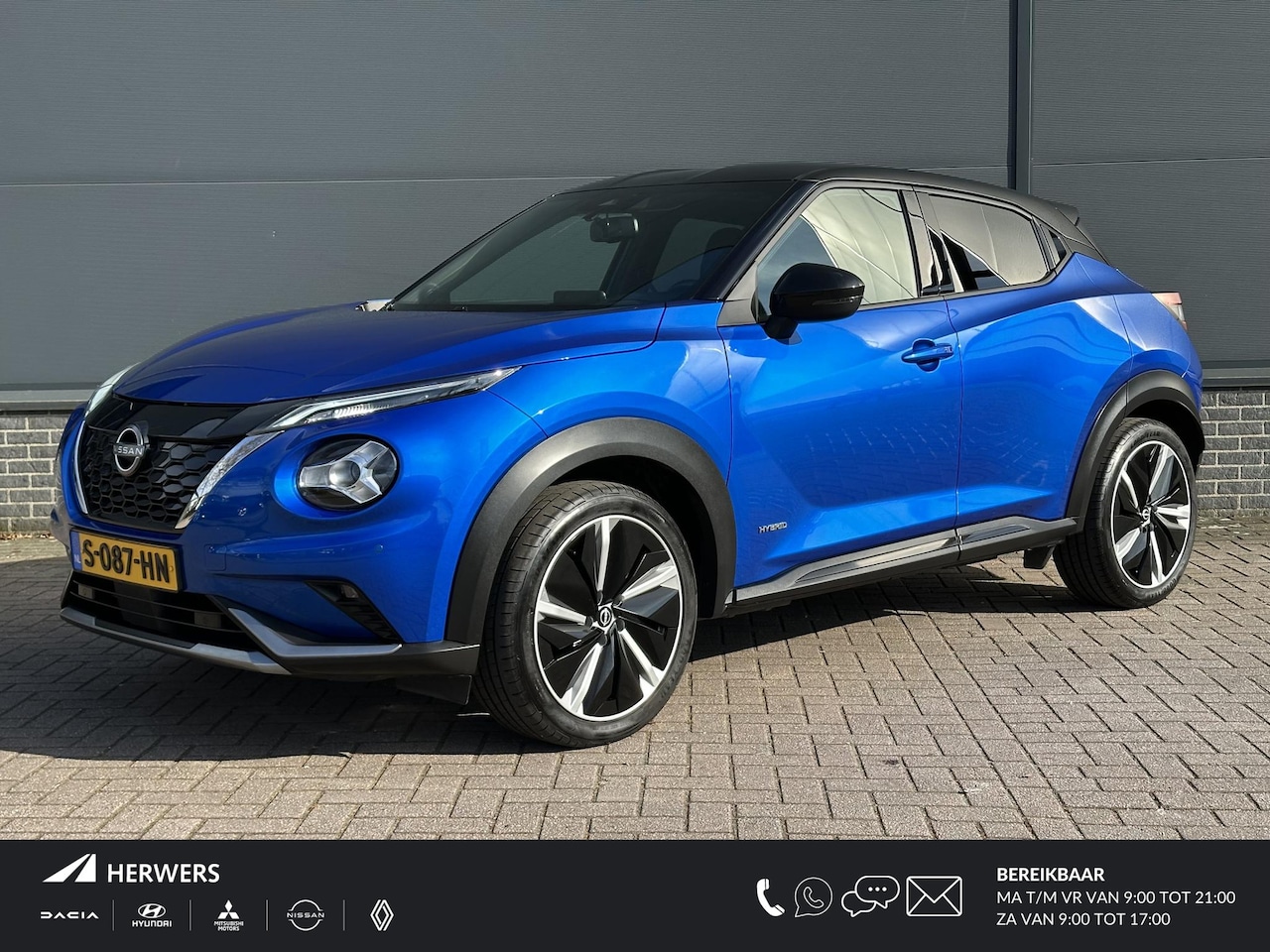 Nissan Juke - 1.6 Hybrid N-Design / Lederen Bekleding / Apple carplay&Android auto / Achteruitrij camera - AutoWereld.nl