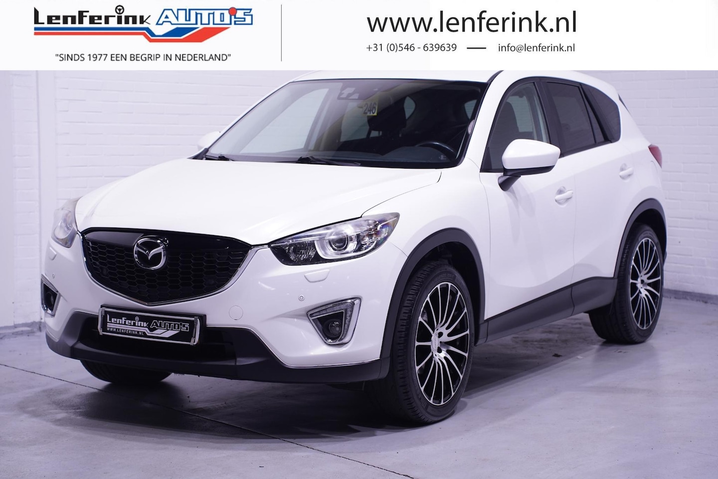 Mazda CX-5 - 2.0 TS+ Lease Pack 2WD Navi Cruise Clima Stoelverwarming PDC v+a 19 Inch - AutoWereld.nl