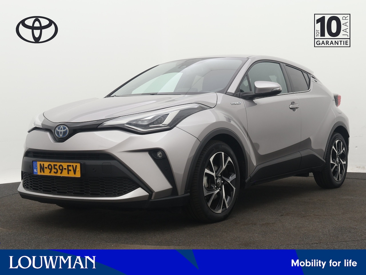 Toyota C-HR - 1.8 Hybrid Style | 1e Eigenaar | Navigatie | Camera | Stoelverwarming | LM velgen | Parkee - AutoWereld.nl