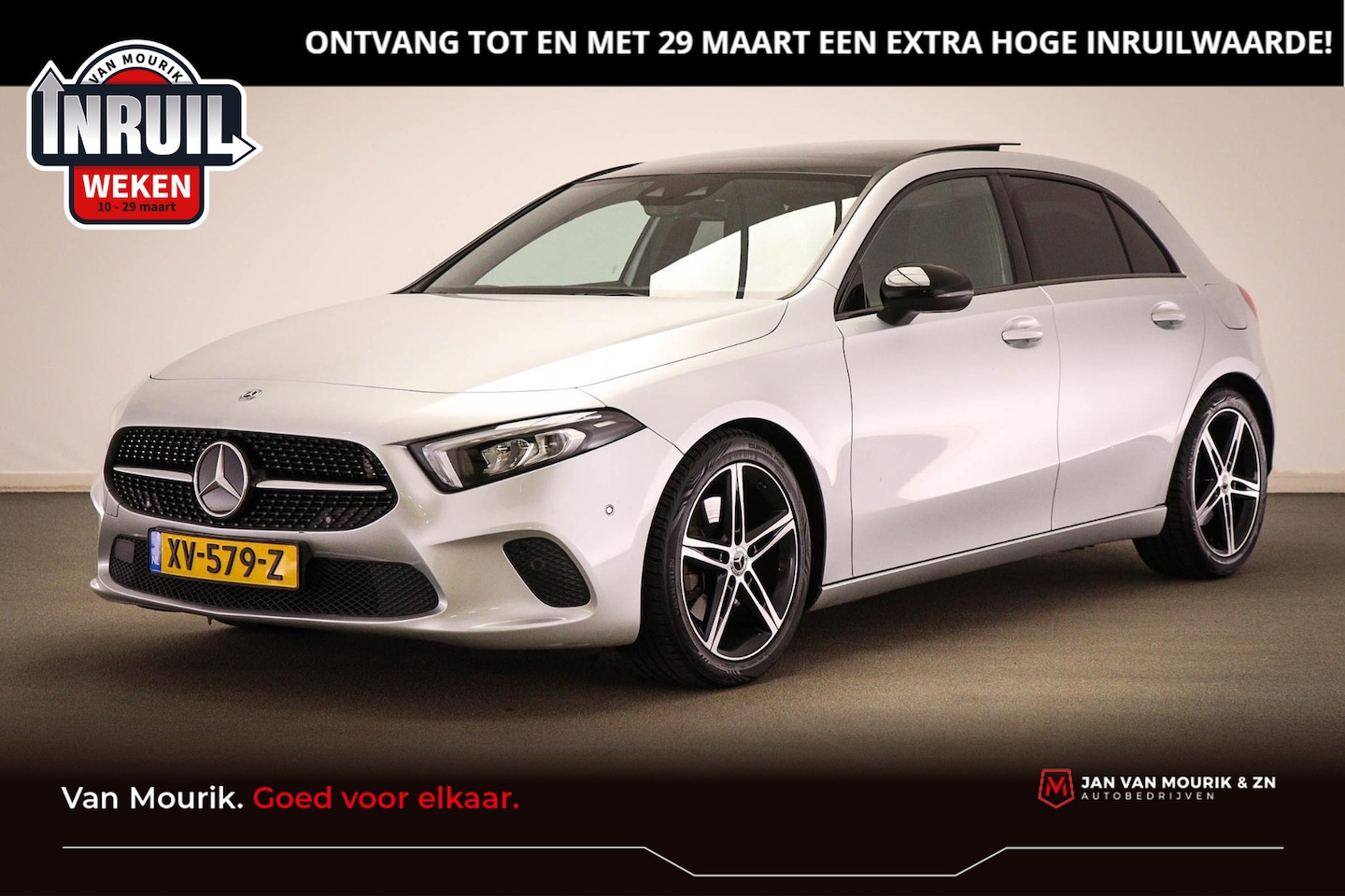 Mercedes-Benz A-klasse - 220 Launch Edition | WIDESCREEN | PANORAMADAK | DAB | APPLE | CAMERA - AutoWereld.nl