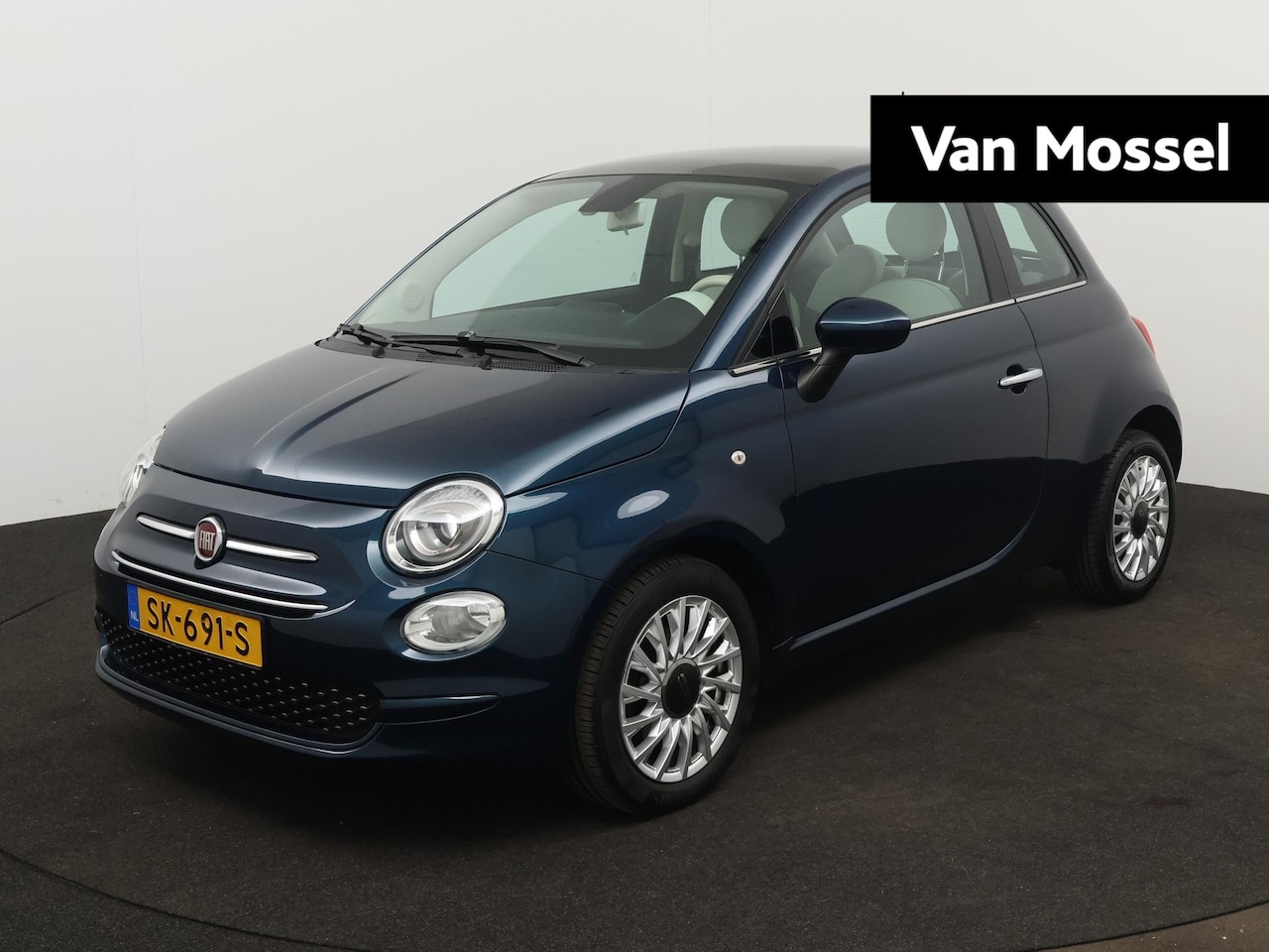 Fiat 500 - 0.9 TwinAir Turbo Lounge | Automaat | Apple Carplay/Adroid Auto | Panoramadak | Airco | Cr - AutoWereld.nl