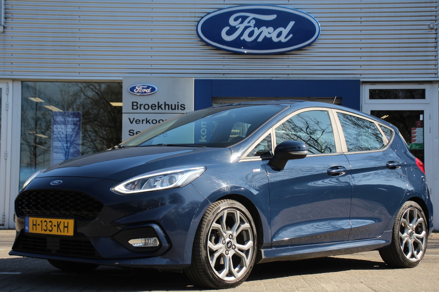 Ford Fiesta - 1.0EB ST-LINE | NL-AUTO! | 1e EIGENAAR! | LED | APPLE CARPLAY & ANDROID AUTO! | DEALER OH! - AutoWereld.nl