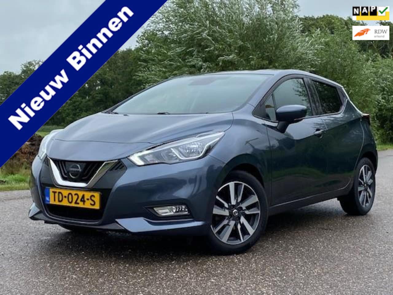 Nissan Micra - 0.9 IG-T N-Connecta 5DRS NAVI AIRCO CAMERA PDC GOED ONDERHOUDEN - AutoWereld.nl