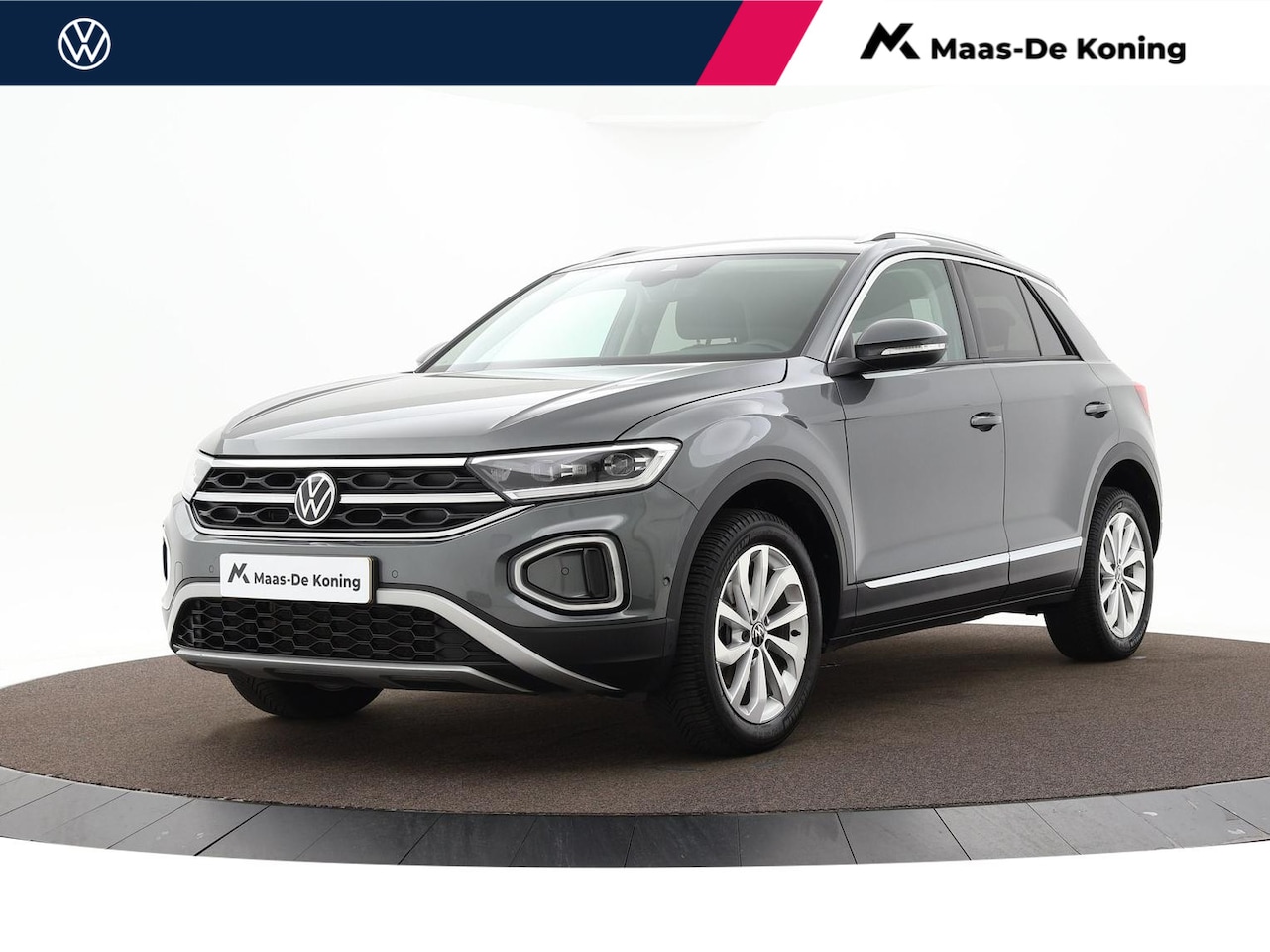 Volkswagen T-Roc - 1.5 Tsi 150pk DSG Style · ACC · Navi · App-Connect · P-Sensoren · Trekhaak · Getint Glas · - AutoWereld.nl