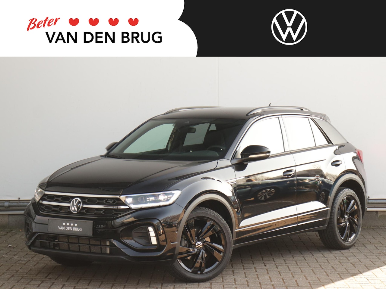 Volkswagen T-Roc - 1.5 TSI R-Line | Black Style | Dodehoekdetectie | Camera | Navigatie | Stoelverwarming | - AutoWereld.nl