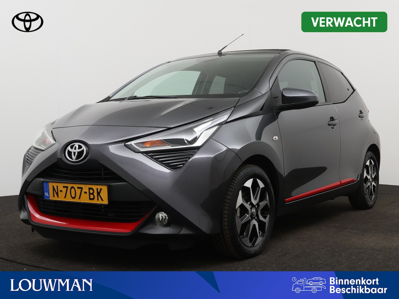 Toyota Aygo - 1.0 VVT-i x-joy cabrio | Camera | Airco Aut. | LM velgen | - AutoWereld.nl