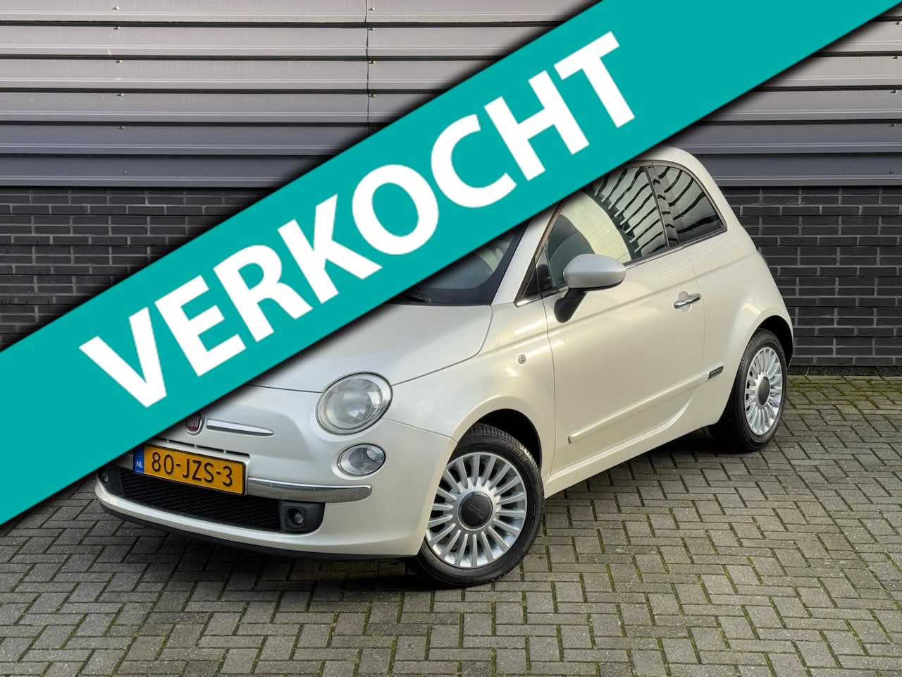 Fiat 500 - 1.2 Lounge Pearl White | Pano | Automaat | Airco - AutoWereld.nl