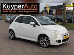 Fiat 500 C - 0.9 TwinAir Turbo 500S cabriolet clima parkeersensoren dealer onderhouden