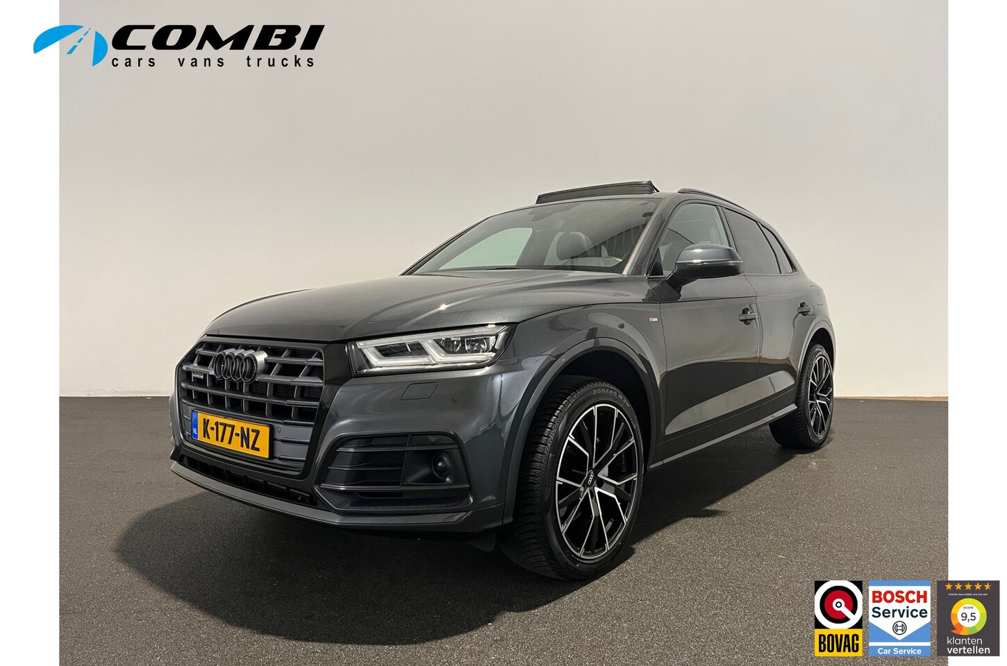 Audi Q5 - 50 TFSI e quattro S line edition > 300pk/S-line/Pano.schuif/Trekhaak/20inch/Camera... - AutoWereld.nl