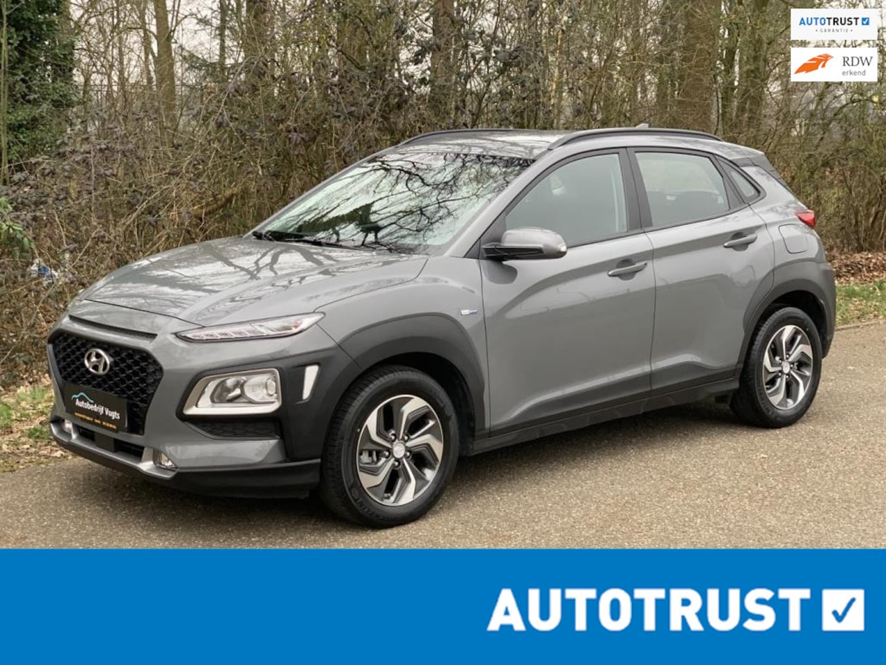Hyundai Kona - 1.6 GDI HEV Premium *CARPLAY*CAMERA*CRUISE - AutoWereld.nl