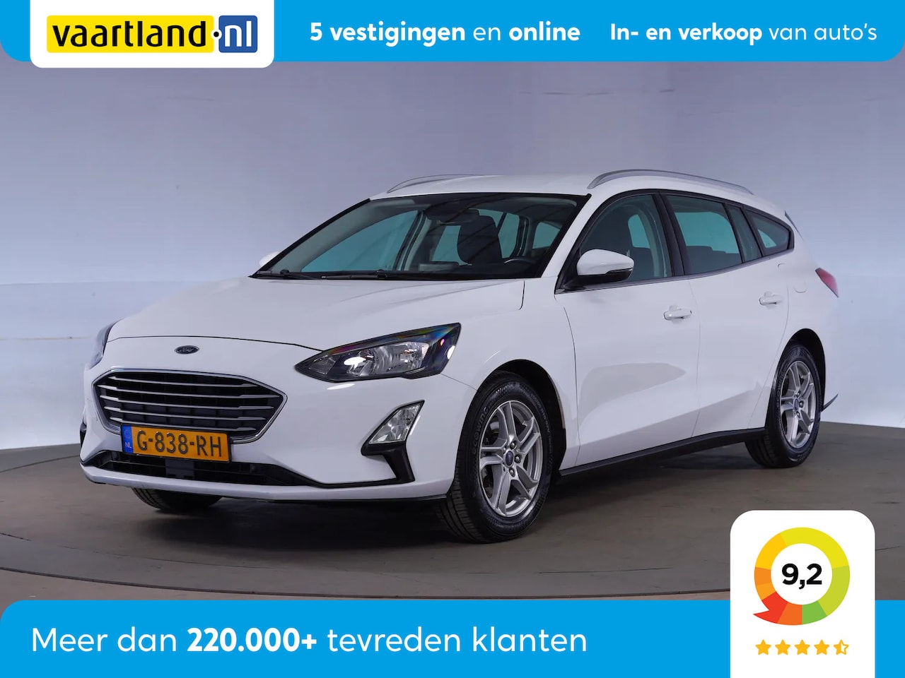 Ford Focus Wagon - 1.0 EcoBoost Trend Edition business [ Nav Parkeersensoren ] - AutoWereld.nl