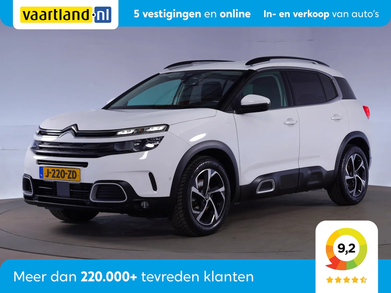 Citroën C5 Aircross - 1.2 PureTech Executive Business [ Distr.riem vervangen! ][ Navi Camera Clima PDC v+a ] - AutoWereld.nl