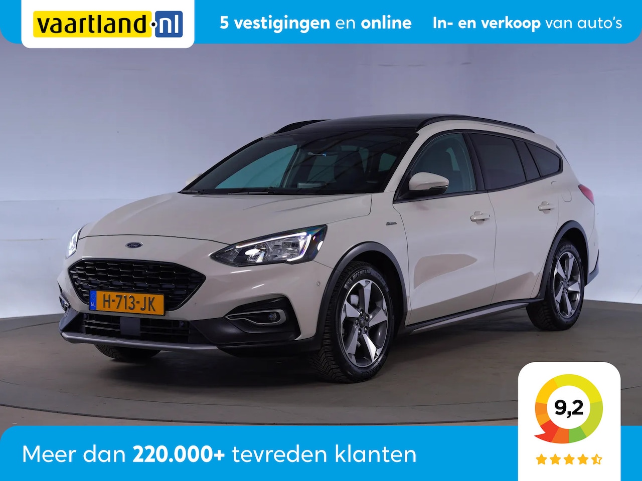 Ford Focus Wagon - 1.5 EcoBoost 150pk Active Aut. [ Panorama LED Navi Stoelverwarming ] - AutoWereld.nl