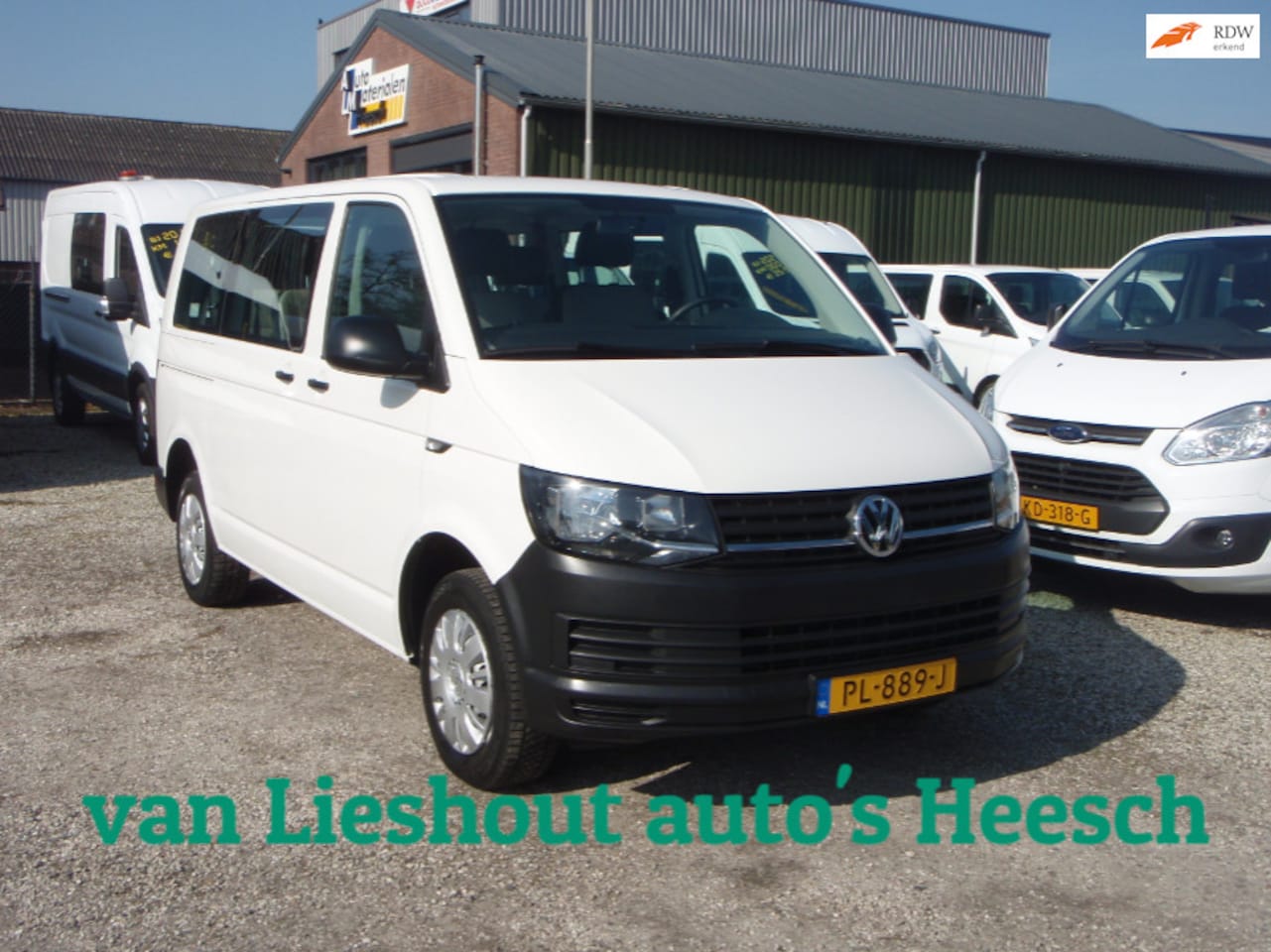 Volkswagen Transporter Kombi - VW 9 persoons benzine aardgas personenbus cng bj 17 - AutoWereld.nl