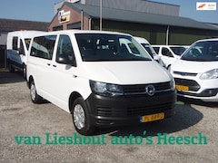 Volkswagen Transporter Kombi - VW 9 persoons benzine aardgas personenbus cng bj 17