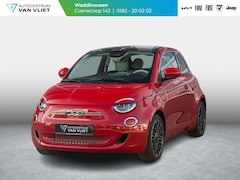 Fiat 500e - La Prima 42 kWh | Clima | Cruise | Leder | 17" | Priv Glass | Winter Pack | JBL Sound | BS