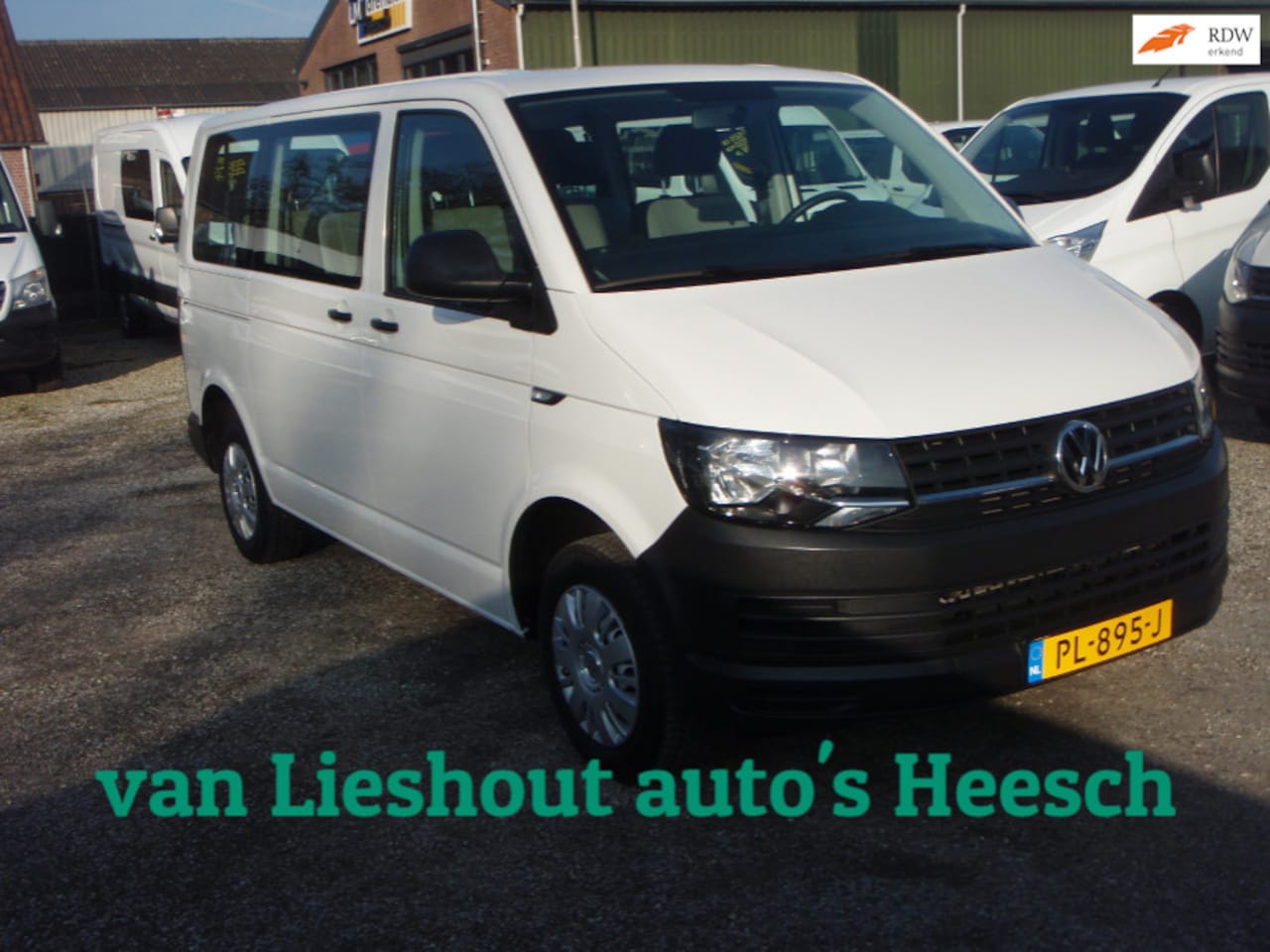 Volkswagen Transporter Kombi - VW 9 persoons benzine aardgas personenbus bj 17 cng - AutoWereld.nl