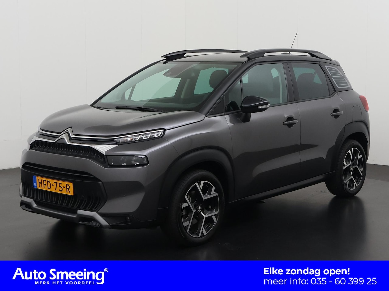 Citroën C3 Aircross - 1.2 PureTech Shine Automaat | Leder | Zondag Open! - AutoWereld.nl