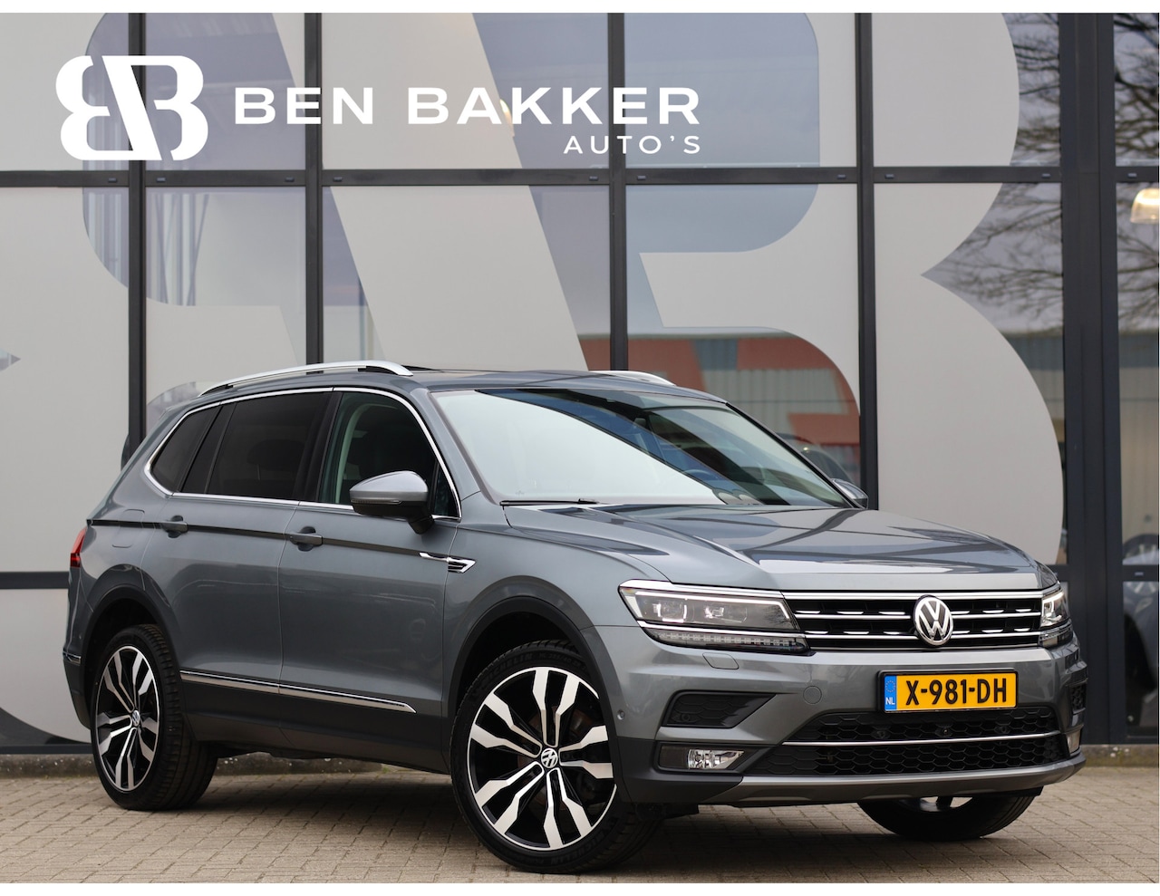 Volkswagen Tiguan Allspace - 2.0 TDI Highline 7p. DSG *ACC*Pano*Carplay*Haak*Leder* - AutoWereld.nl