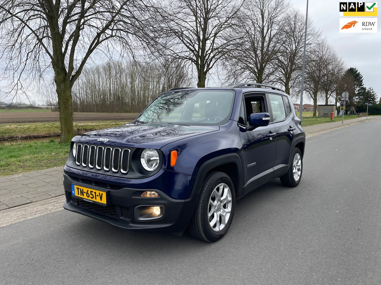 Jeep Renegade - 1.6 E-Torq Longitude AIRCO/NAVI/CRUISE - AutoWereld.nl