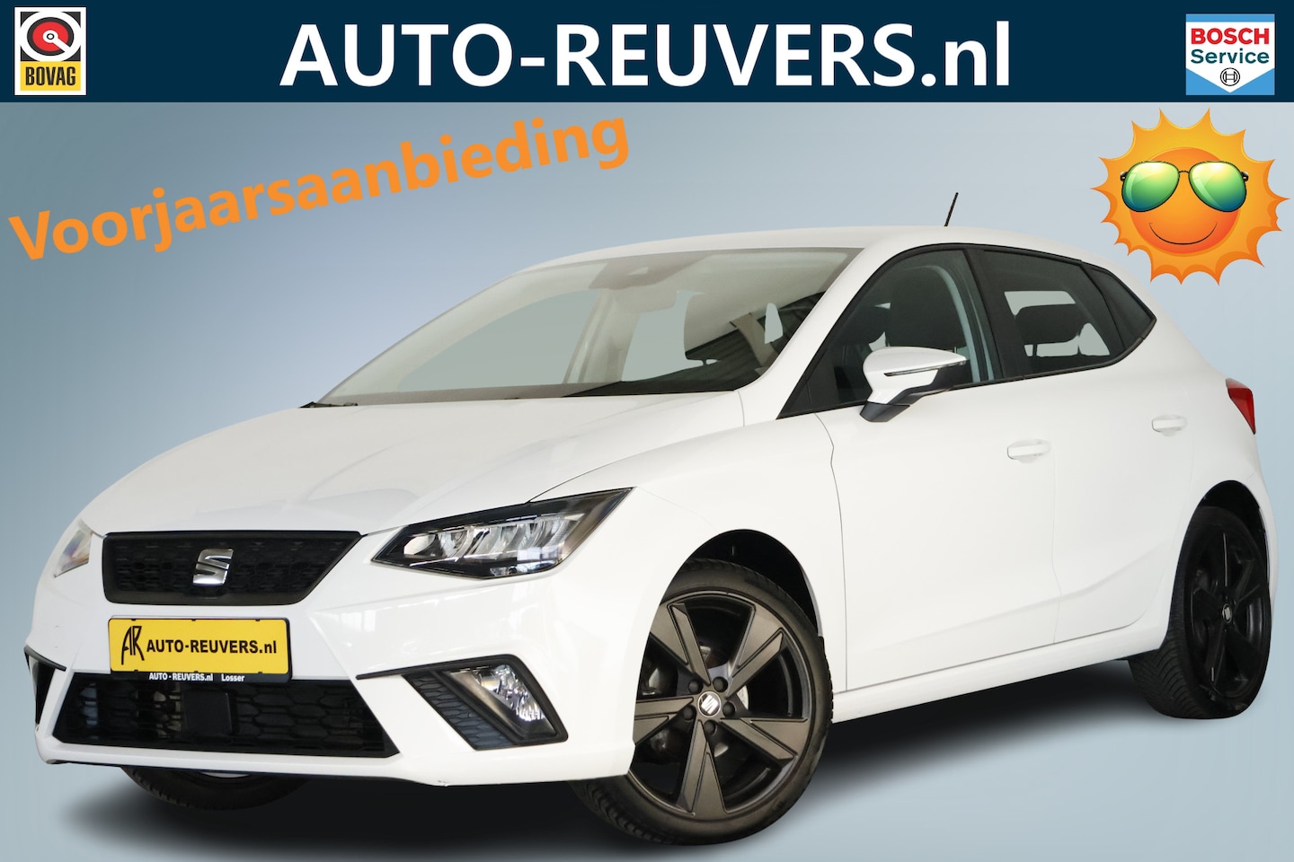 Seat Ibiza - 1.0 EcoTSI Style / LED / CarPlay / Clima / Cruisecontrol / DAB - AutoWereld.nl