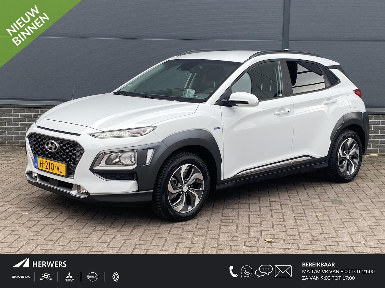 Hyundai Kona - 1.6 GDI HEV Fashion / Eerste Eigenaar / Dealer Onderhouden / Trekhaak / Adaptive Cruise / - AutoWereld.nl