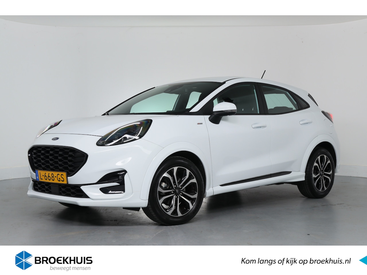 Ford Puma - 1.0 EcoBoost Hybrid ST-Line | Dealer Onderhouden! | Navi | Winter Pack | Clima | Parkeerse - AutoWereld.nl