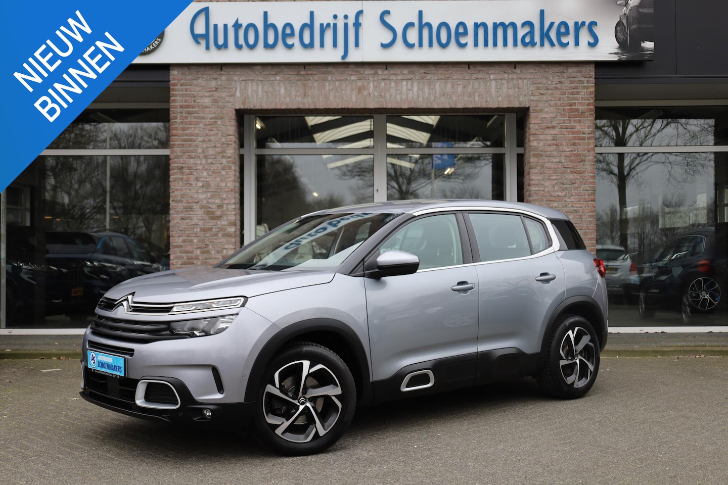 Citroën C5 Aircross - 1.2 PureTech Business CAMERA TREKHAAK HALFLEER CARPLAY NAVI DAB 18"LMV 2xPDC CRUISE - AutoWereld.nl