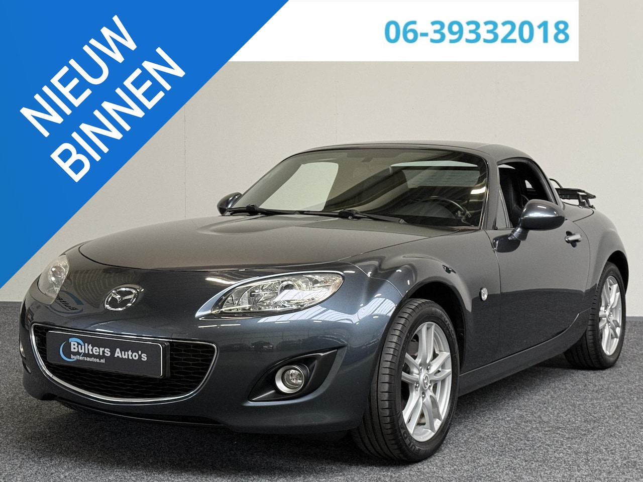 Mazda MX-5 Roadster Coupé - 1.8 TS+ HARDTOP | LEDER | CAMERA | CRUISE - AutoWereld.nl