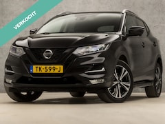 Nissan Qashqai - 1.2 Black Edition Sport Automaat (PANORAMADAK, TREEPLANKEN, NAVIGATIE, NAP, CLIMATE, 360 C