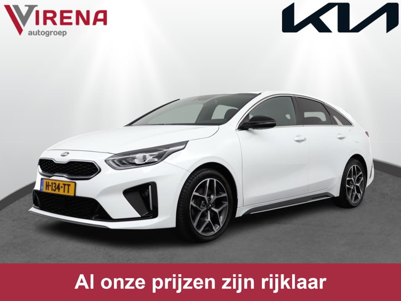 Kia Pro cee'd - 1.4 T-GDI GT-Line Automaat - Navigatie - Cruise Control - Achteruitrijcamera - Stoel-/stuu - AutoWereld.nl