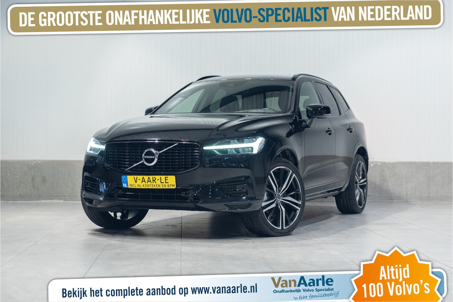 Volvo XC60 - T6 Aut. R-design Trekhaak Leder Parkeercamera 340pk - AutoWereld.nl