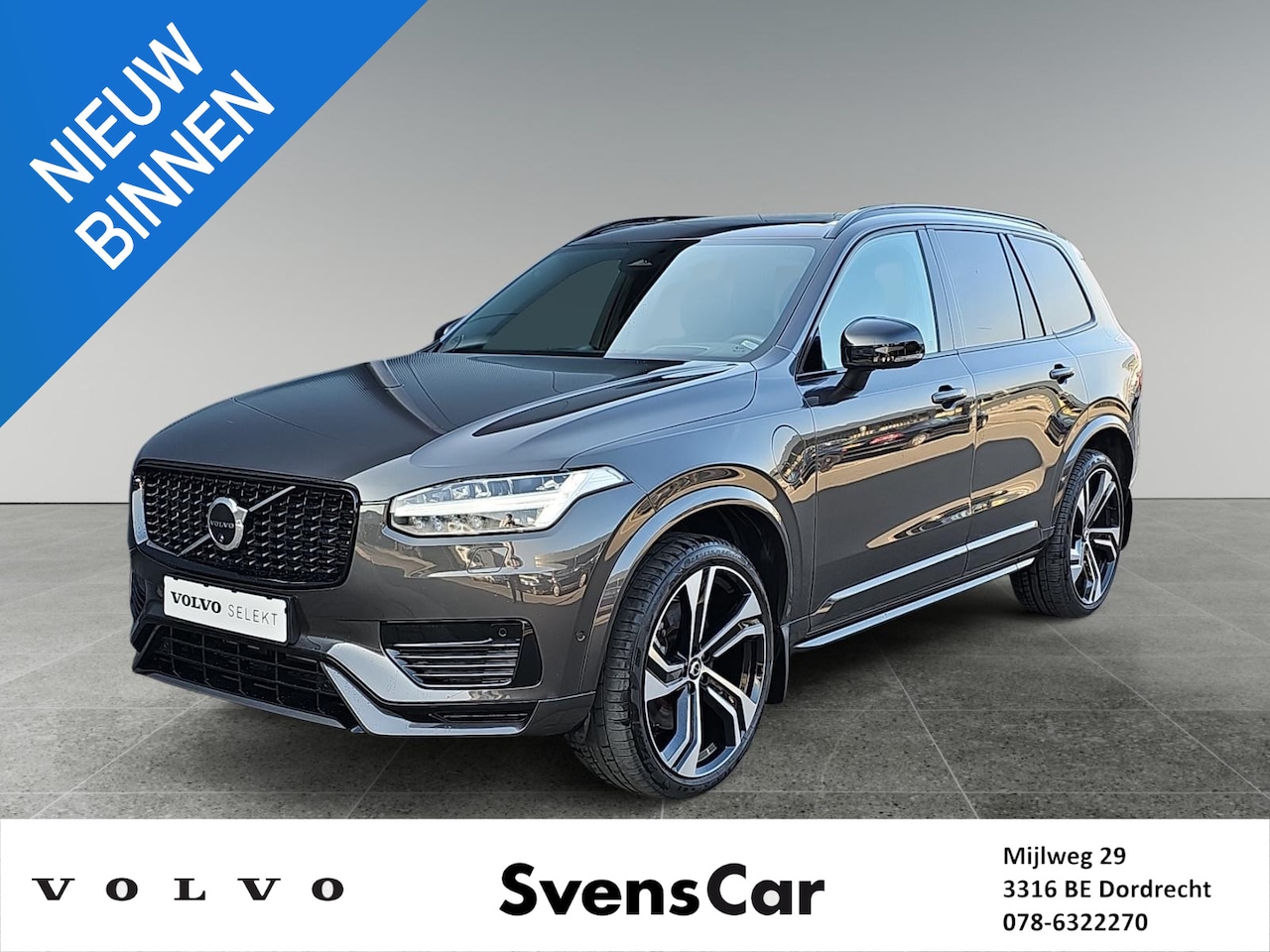 Volvo XC90 - 2.0 T8 Recharge AWD Ultimate Dark | Luchtvering | Bowers & Wilkins Audio | Trekhaak | Extr - AutoWereld.nl