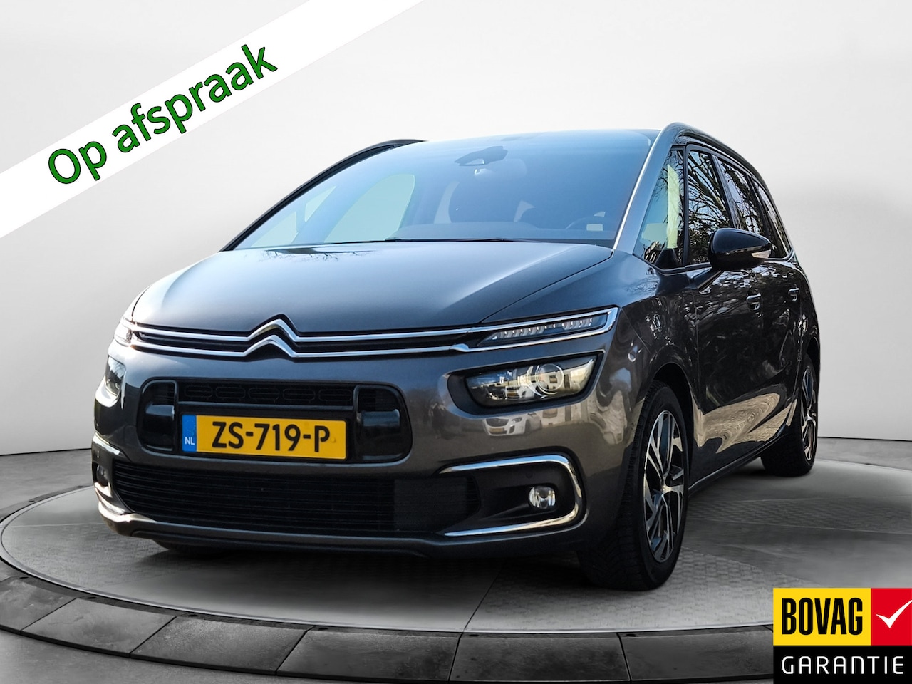 Citroën Grand C4 SpaceTourer - 1.2 PureTech Origins (131 PK) 2e-Eig. Citroën-Dealer-Onderh. BOVAG-Garantie. NL-Auto. 7-Pe - AutoWereld.nl