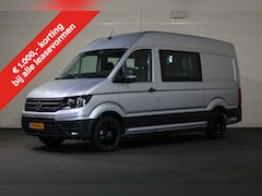 Volkswagen Crafter - 2.0 TDI 140pk L3 H3 DC Automaat Airco Navigatie Apple Carplay Camera