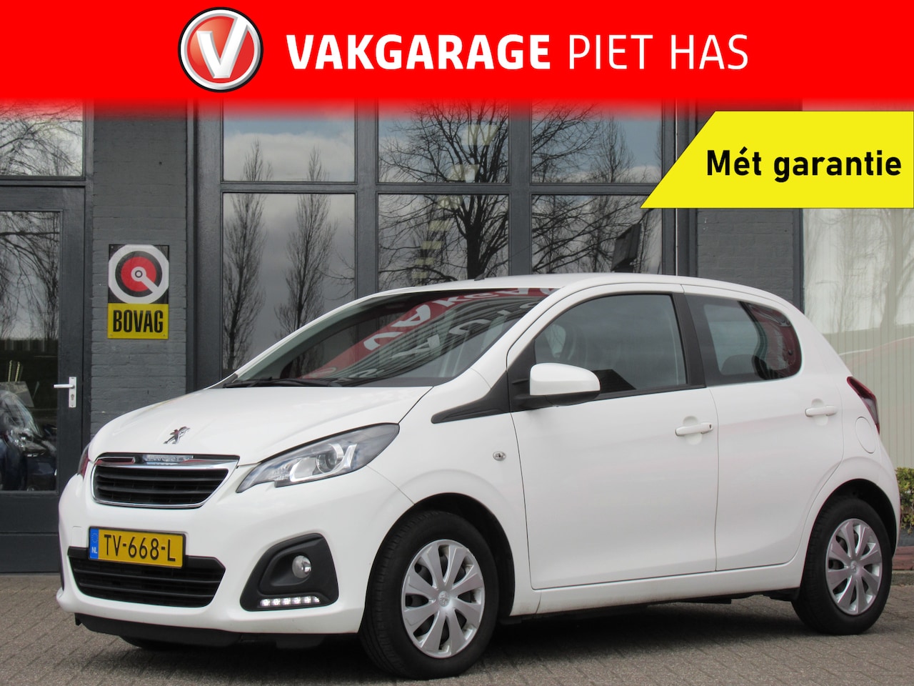 Peugeot 108 - 1.0 e-VTi Active | Airco | Radio-CD | Bluetooth | Incl. Garantie | 1ste Eigenaar | LED Dag - AutoWereld.nl