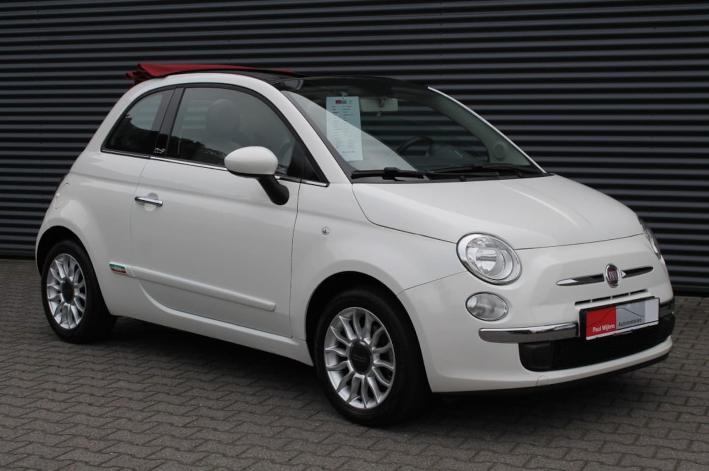 Fiat 500 C - 0.9 TwinAir Lounge Uitv. AIRCO - Cabriodak - AutoWereld.nl