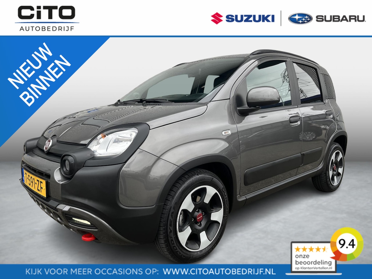 Fiat Panda - 1.0 Hybrid Cross | Parkeersensoren | Apple & Android auto | Lage km-stand - AutoWereld.nl