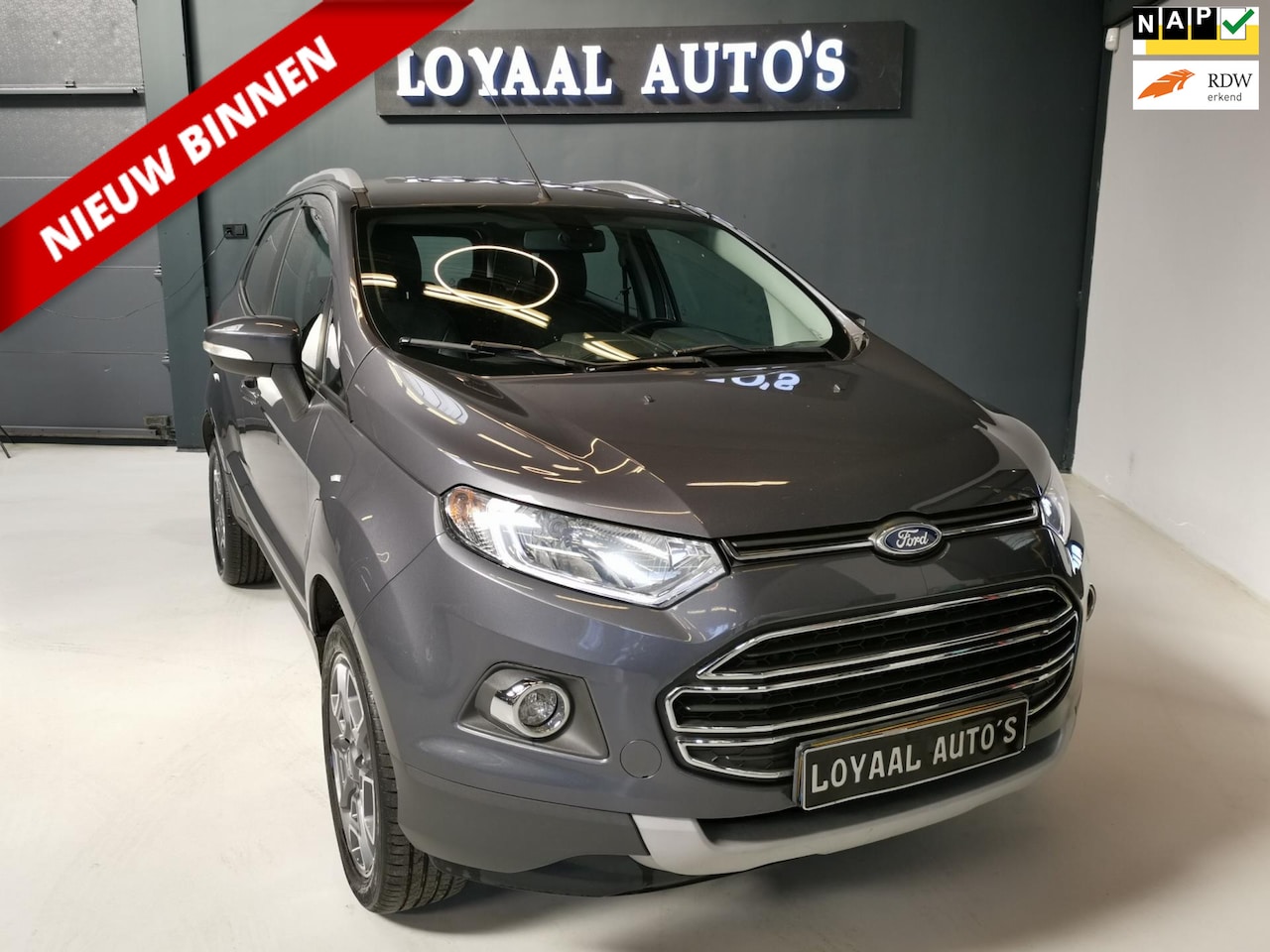 Ford EcoSport - 1.0 EcoBoost Titanium | AIRCO | CRUISE | PDC | ELEK.RAMEN | NAP | APK. - AutoWereld.nl