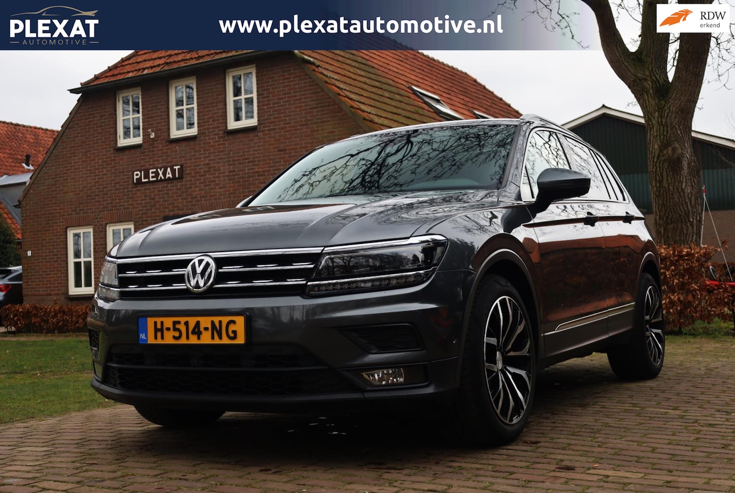 Volkswagen Tiguan - 2.0 TDI Highline Business R Aut. | R-Line | Panorama | Trekhaak | Stoelverwarming | Apple - AutoWereld.nl