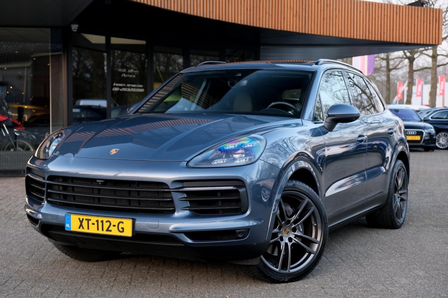 Porsche Cayenne - 3.0/Bose/360°/Panoramadak/Matrix/Carplay/Trekhaak/ - AutoWereld.nl