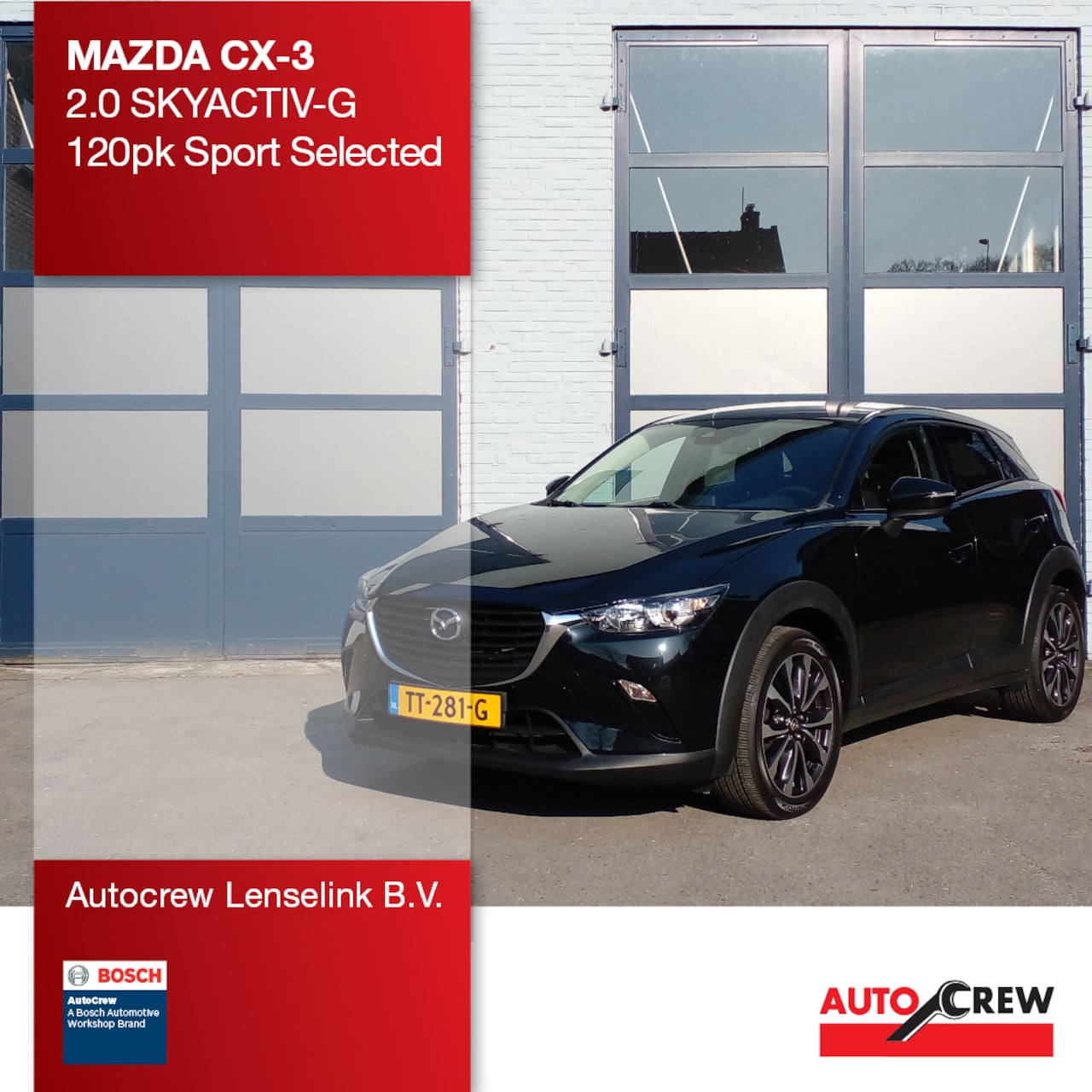 Mazda CX-3 - 2.0 SKYACTIV-G 120pk Sport Selected | Origineel NL | - AutoWereld.nl