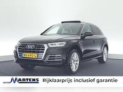 Audi Q5 - 2.0 TDI 190pk S-Tronic quattro S-Line Trekhaak Stoelverwarming Panoramadak Navigatie