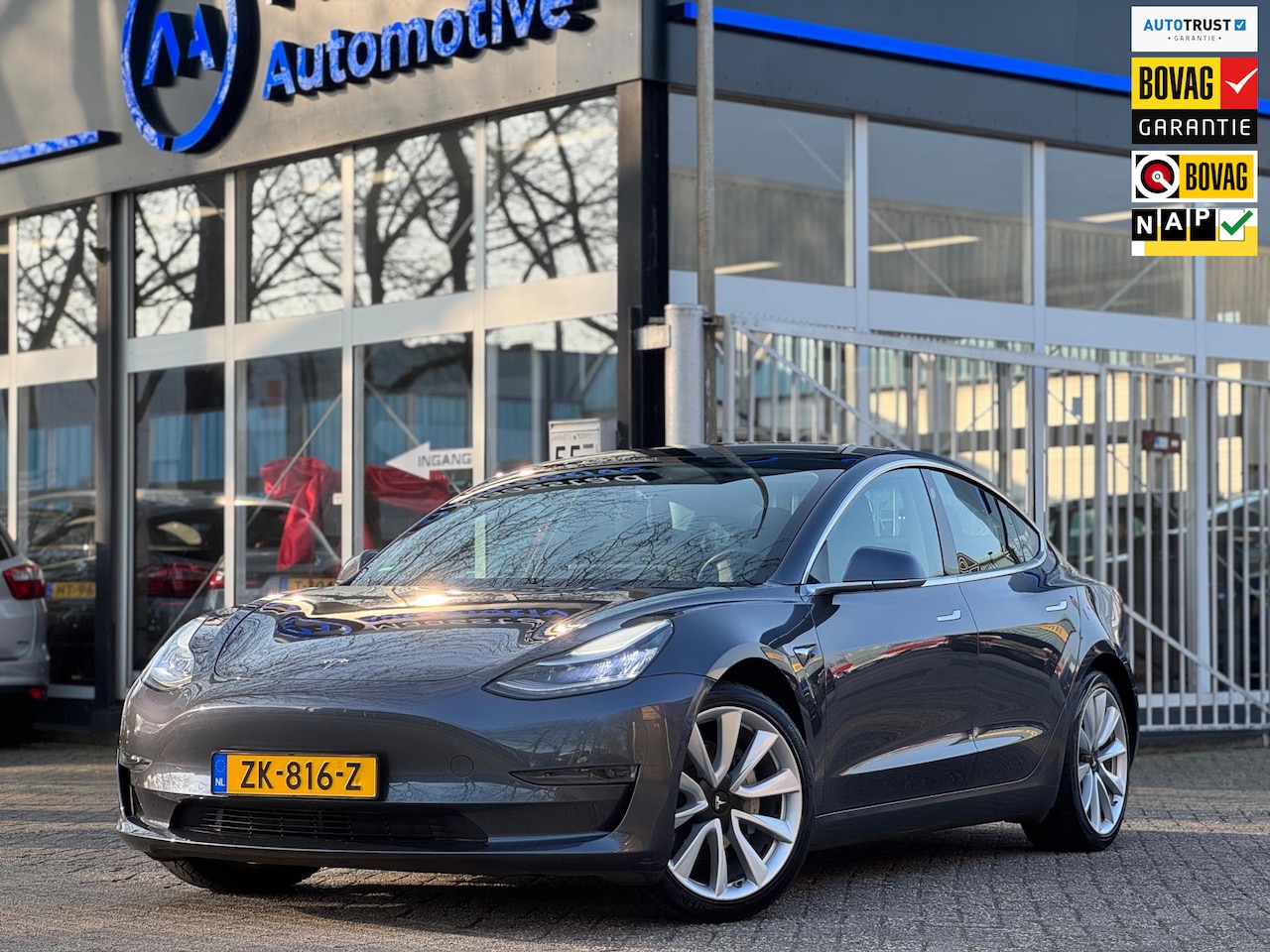 Tesla Model 3 - Long Range RWD Long Range AWD 75 kWh Panodak Autopilot Topstaat - AutoWereld.nl