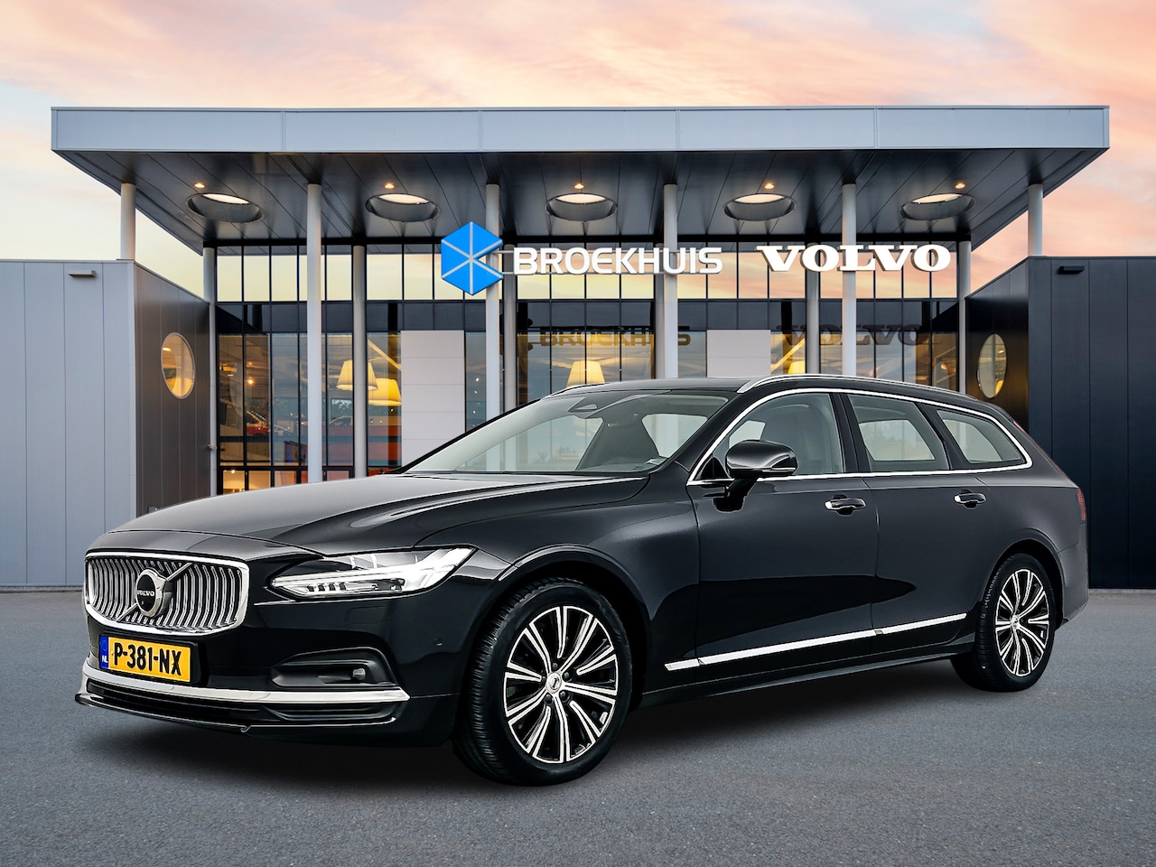 Volvo V90 - B4 Inscription | Panoramadak | Head-up | 360 Camera | Harman Kardon | Elektrische stoelen - AutoWereld.nl