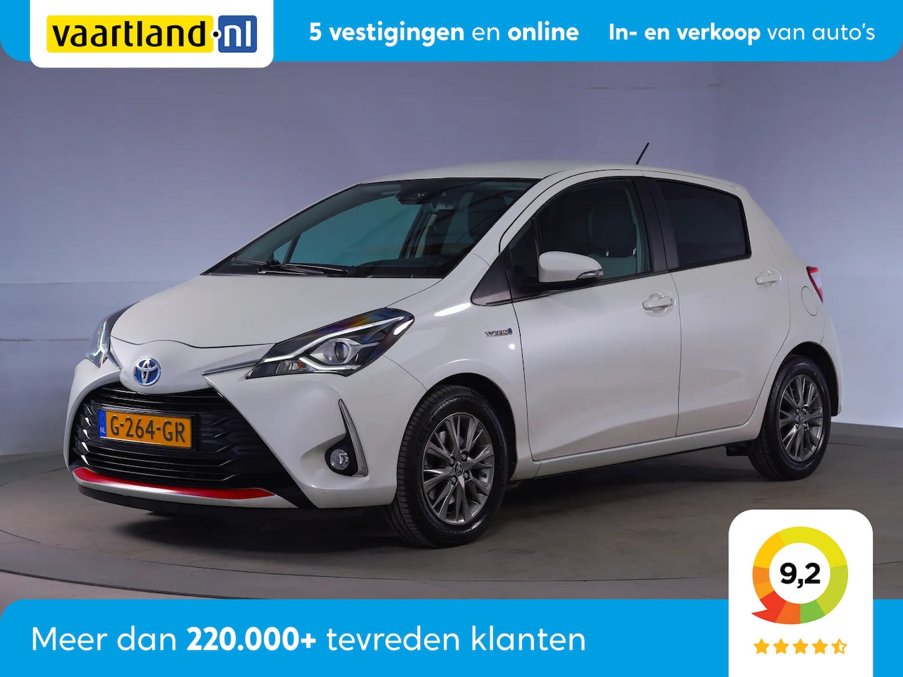 Toyota Yaris - 1.5 Hybrid Dynamic Aut [ Full led Camera Climate ] - AutoWereld.nl