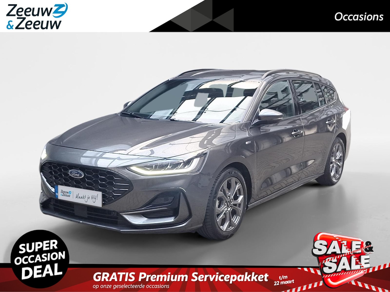 Ford Focus Wagon - 1.0 EcoBoost Hybrid ST-Line |Navigatie |Achteruitrijcamera| Carplay/Android auto| LM Velge - AutoWereld.nl