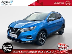 Nissan Qashqai - 1.3 DIG-T Tekna + | super luxe uitvoering | lage kilometers | volledig leder | pano dak |