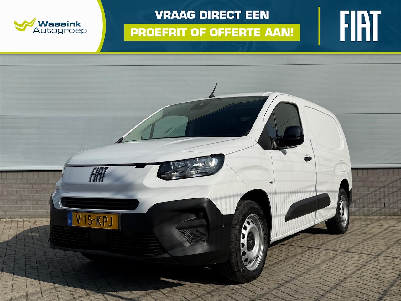 Fiat Doblò Cargo - New GB 1.5 BlueHDi 130pk L2 EAT8 | Trekhaak | Cruise Control | Betimmering | 1000 KG!!! - AutoWereld.nl