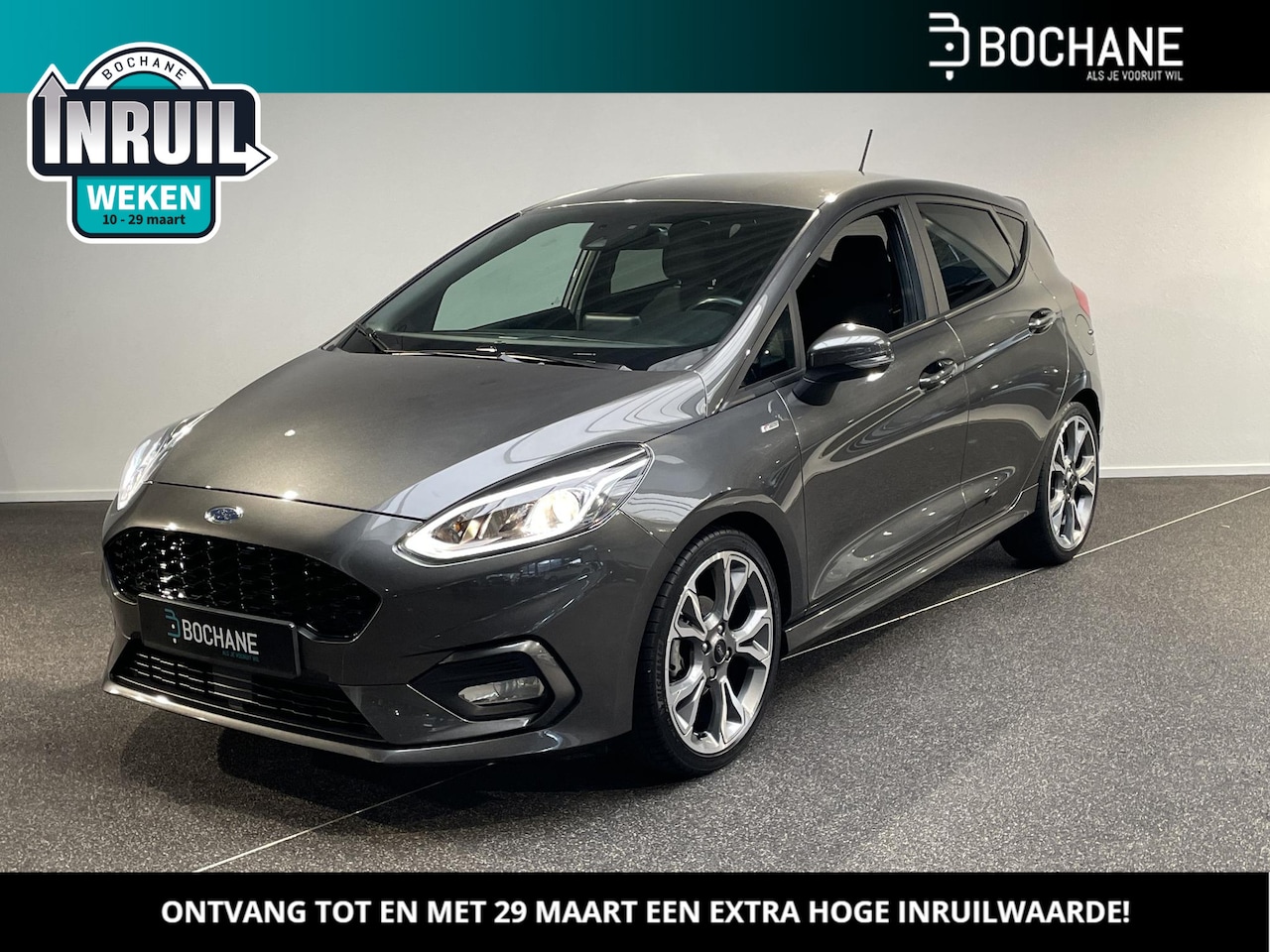 Ford Fiesta - 1.0 EcoBoost ST-Line Navigatie | Carplay | PDC - AutoWereld.nl